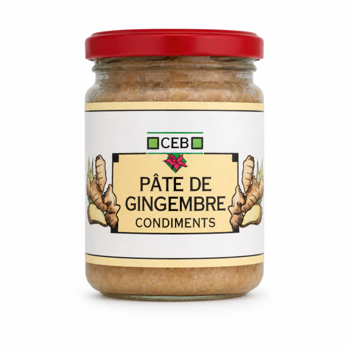 Pâte de gingembre de La Réunion – CEB – 90 g