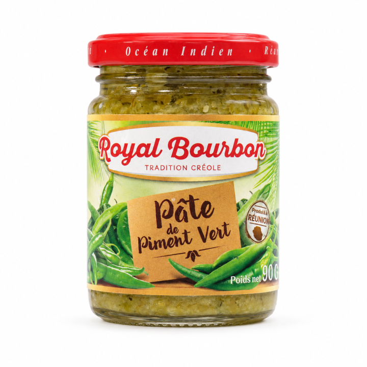 Pâte de piment vert Royal Bourbon - 90 g