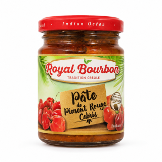 Pâte de Piment Rouge Cabri - Royal Bourbon - 90 g