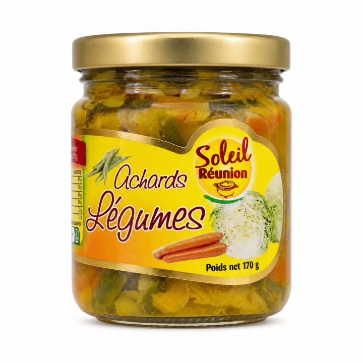 Achards de Légumes - Soleil Réunion - 170 g