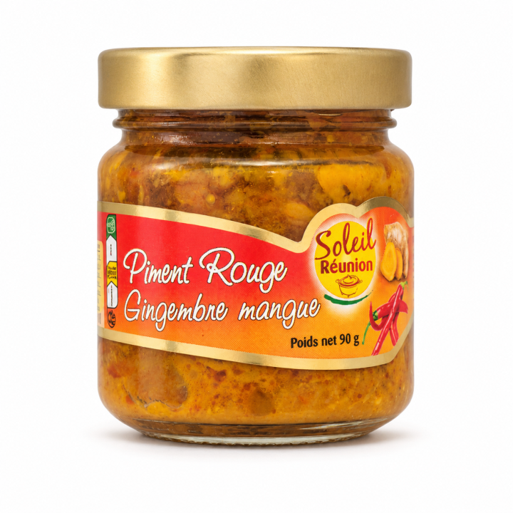Piment Rouge Gingembre Mangue - Soleil Réunion - 90 g