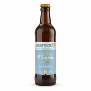 Bière Blanche aux Notes d’Agrumes 5% - Héritage - 33 cl