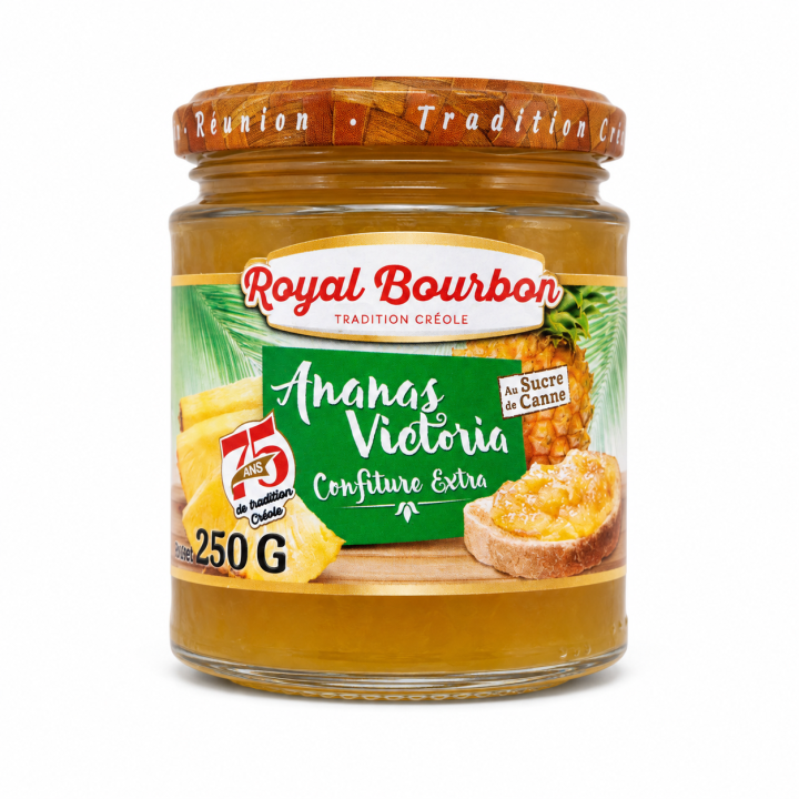 Confiture d’Ananas Victoria - Royal Bourbon - 250 g