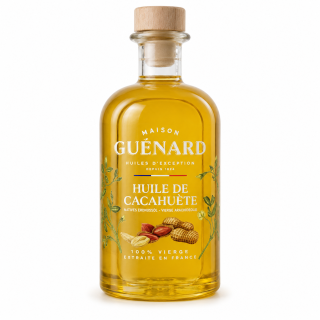Huile de Cacahuète 100 % Vierge - Maison Guénard - 24 cl