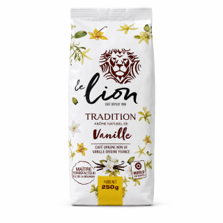 Café Moulu Tradition Vanille - Le Lion - 250 g