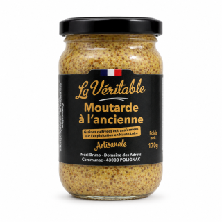 Moutarde à l’Ancienne Artisanale - La Véritable - 170 g