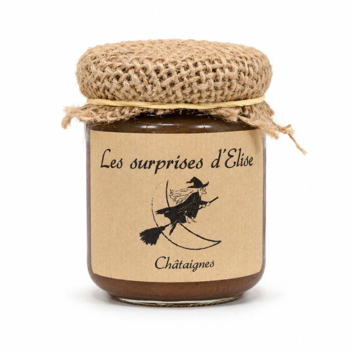 Préparation artisanale de châtaignes - Les surprises d’Elise - 240 g
