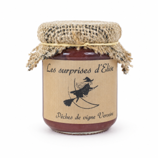 Préparation de Pêches de Vigne à la Verveine - Les Surprises d’Élise - 240 g