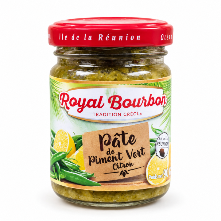 Pâte de piment vert Royal Bourbon - 90 g