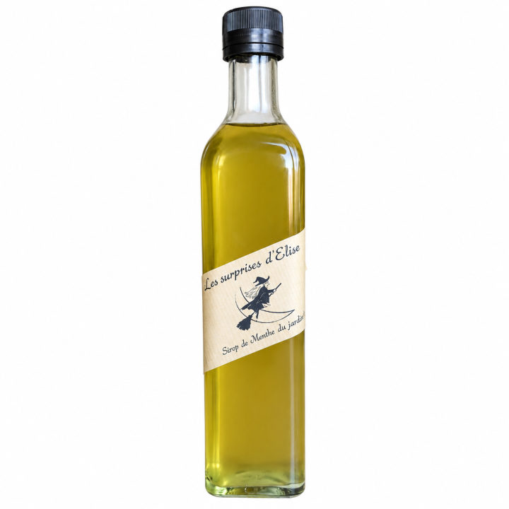 Sirop de Menthe du jardin - Les surprises d’Elise - 50 cl