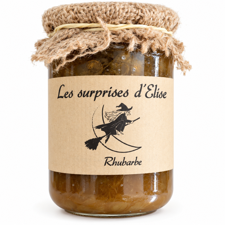 Préparation de fruits Rhubarbe - Les Surprises d'Elise - 400 g