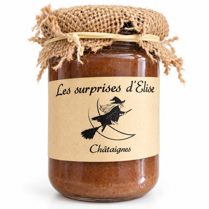 Préparation de châtaignes - Les Surprises d'Elise - 400 g