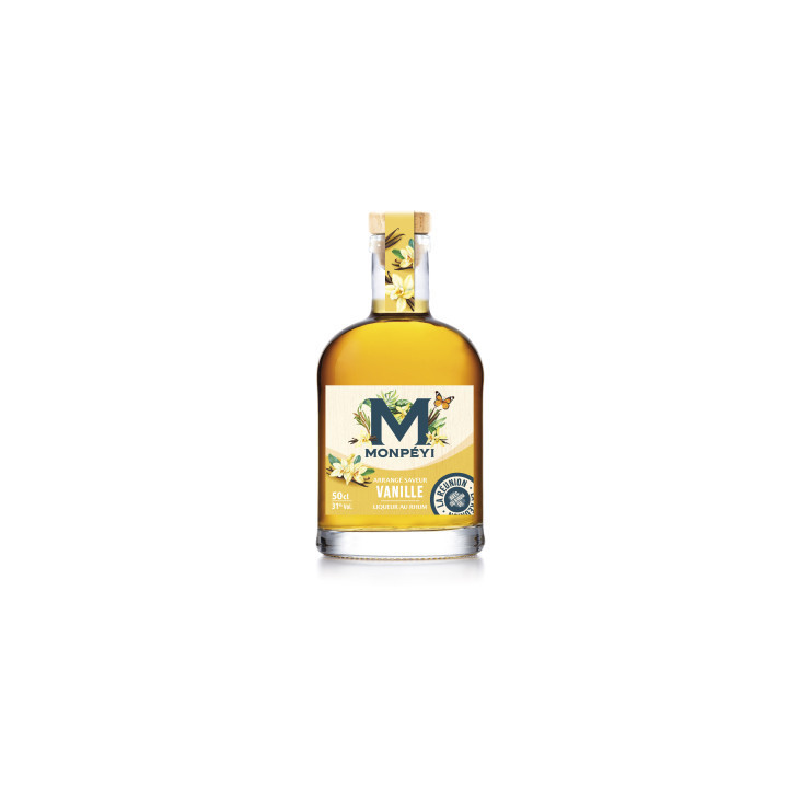 Rhum arrangé Vanille Réunion Monpéyi